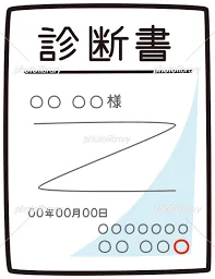 診断書(精神チェックポイント)